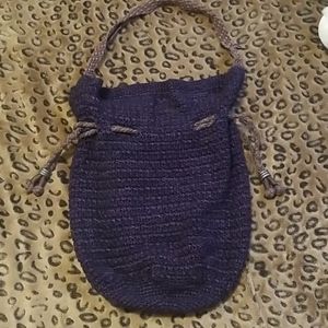Free people purple satchel bag